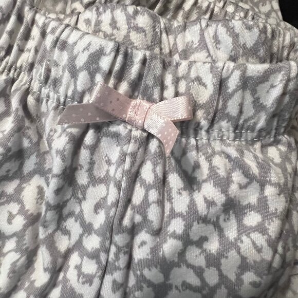 Merilyn Monroe 3 Piece Sleepwear Set-Women's Shorts, Cami & Rope-Sz. Lg-Gray & W - Picture 5 of 15